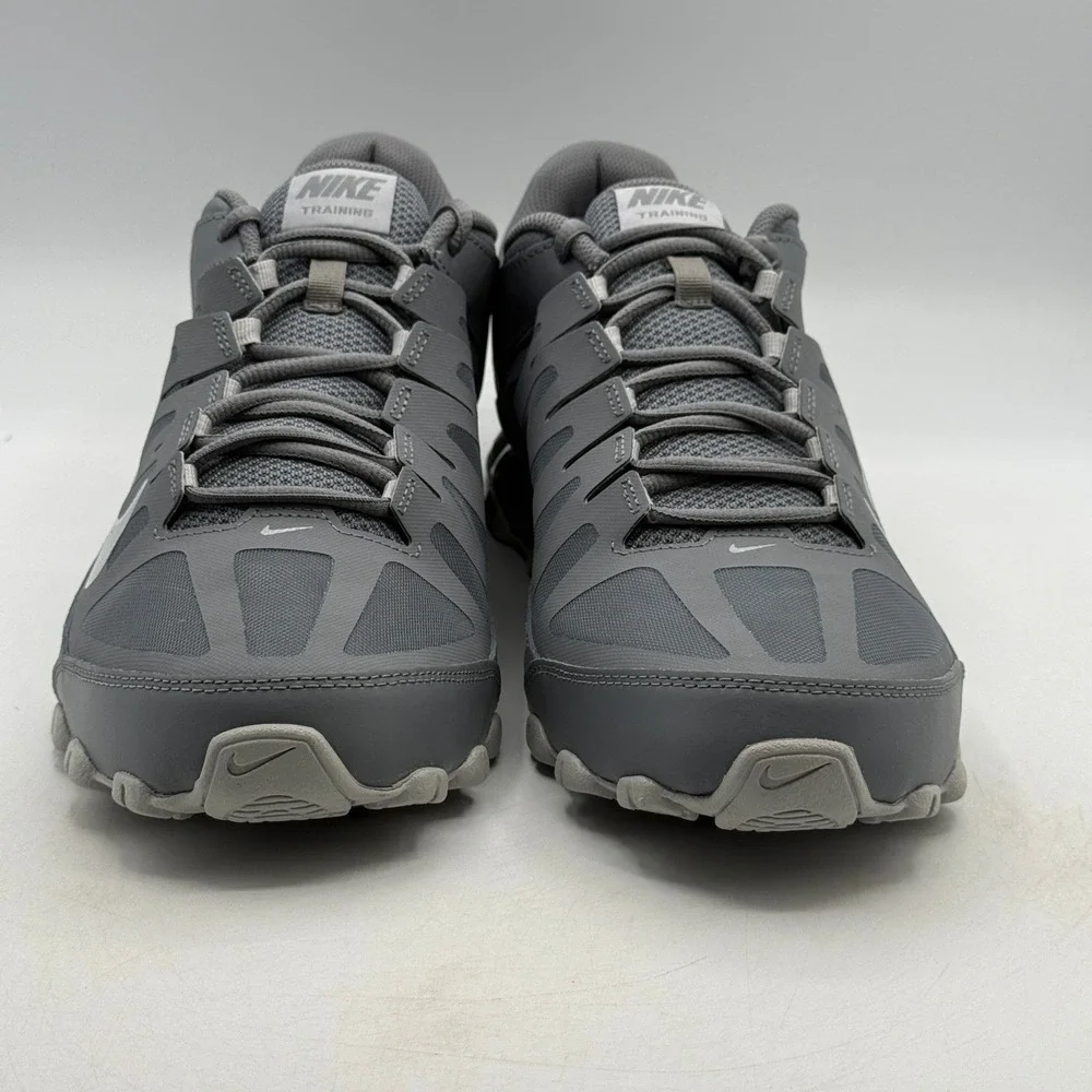 Nike Reax 8 TR Mesh Shoes Mens Size 14 Cool Grey Wolf Grey Training 621716-010